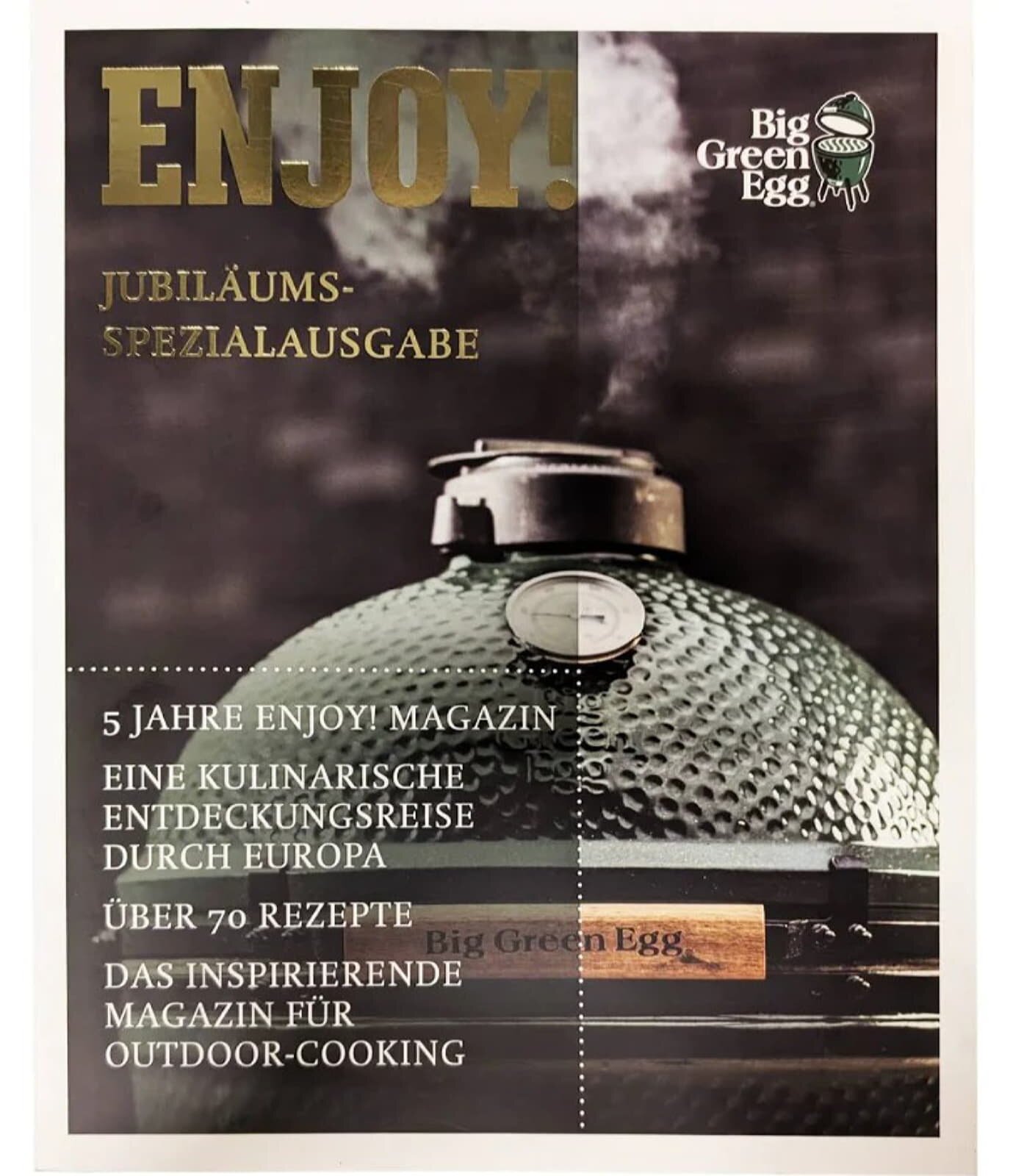 Big Green Egg - Enjoy Jubiläums Magazin, 224 Seiten