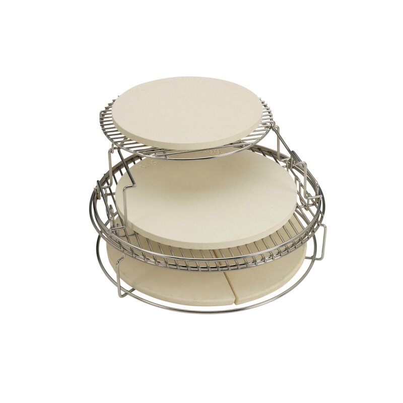 Big Green Egg - ConvEGGtor Stein halbrund für 2XL