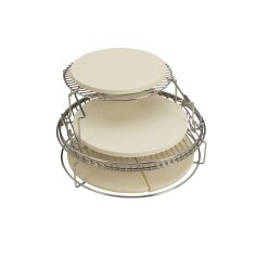 Big Green Egg - ConvEGGtor Stein halbrund f&uuml;r 2XL