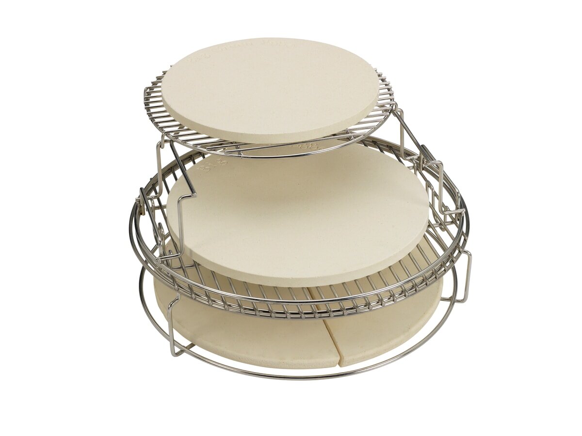 Big Green Egg - ConvEGGtor Stein halbrund für 2XL