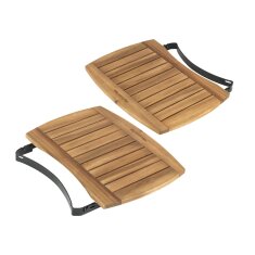 Big Green Egg - 2 Seitentische Egg Mates aus Akazienholz...