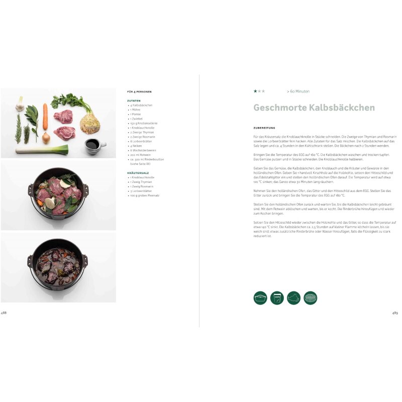 Big Green Egg Kochbuch Modus Operandi
