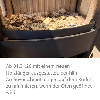 Kaminofen Jydepejsen Senza - dunkler Sandstein - 5,3 kW