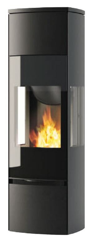 Kaminofen Jydepejsen Bella high mit Seitenfenster - 5 kW