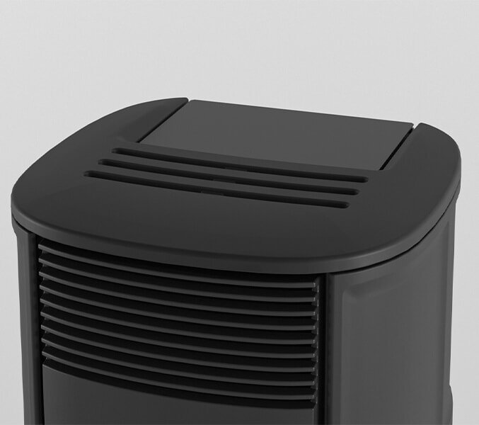 Pelletofen wassergeführt MCZ SUITE Hydromatic 18 R M2 (Anschluss hinten) - Maestro+ - 18 kW