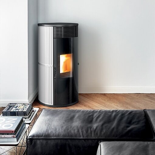 Pelletofen wassergeführt MCZ PAD Hydromatic 24 R M2 (Anschluss hinten) - Maestro+ - 24 kW