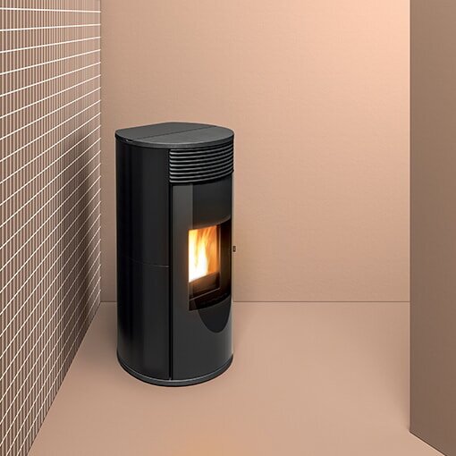 Pelletofen wassergeführt MCZ PAD Hydromatic 24 R M2 (Anschluss hinten) - Maestro+ - 24 kW