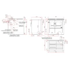 Heizungsherd Greithwald IZH 90 - 22 kW