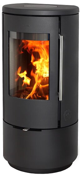 Kaminofen Morsoe 7340 mit glattem Sockel - 4,3 kW - ohne DIBt- Prüfung