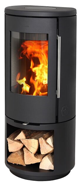 Kaminofen Morsoe 7343 mit Holzfach - 4,3 kW