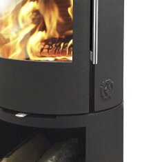 Kaminofen Morsoe 7393 mit hohem Holzfach - 4,3 kW