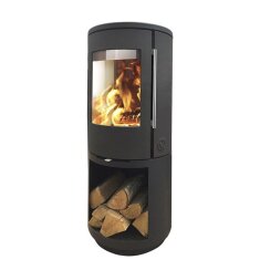 Kaminofen Morsoe 7393 mit Holzfach - 4,3 kW - mit DIBt- Pr&uuml;fung