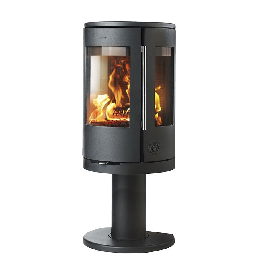 Kaminofen Morsoe 7449 auf hohem Säulenpodest - 4,3 kW