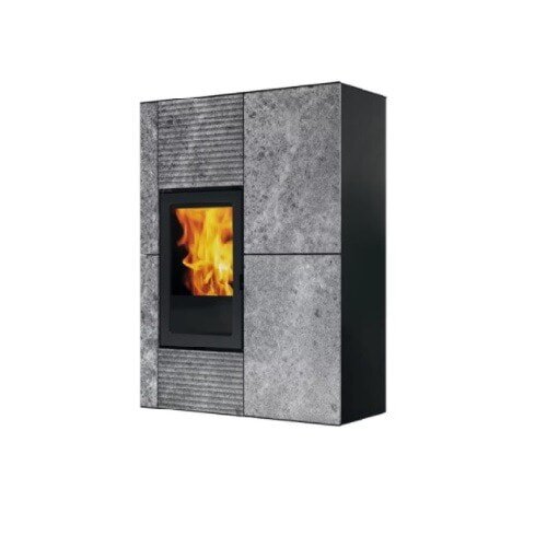 Pelletofen Edilkamin BLADE UP - Naturstein - 12,1 kW