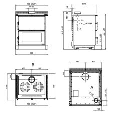 K&uuml;chenherd La Nordica Verona XXL - 7 kW