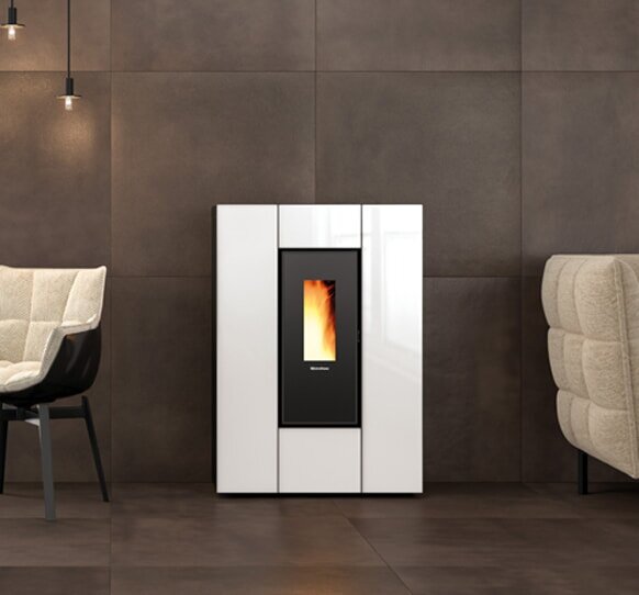 Pelletofen La Nordica Extraflame Marilena Plus AD Crystal (kanalisierbar) - 8 kW