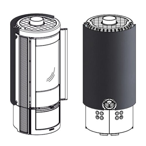 La Nordica Hitzeschutzschirm hinten für Marlena