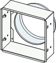 MCZ Förderrahmen VN + Bügel für Luftauslass BI 20