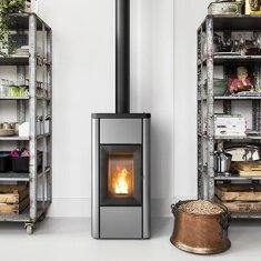 Pelletofen MCZ GHEA Air 6 R S1 (Anschluss hinten) - 6 kW