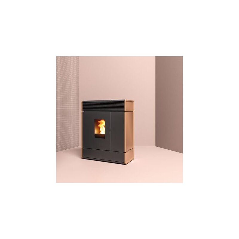 Pelletofen wassergeführt MCZ Aki Hydromatic 18 R M2 (Anschluss hinten) - Maestro+ - 18 kW