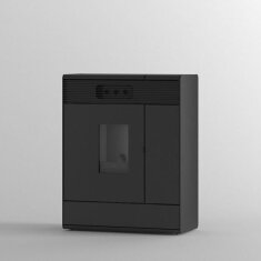 Pelletofen wassergef&uuml;hrt MCZ Aki Hydromatic 18 R M2 (Anschluss hinten) - Maestro+ - 18 kW