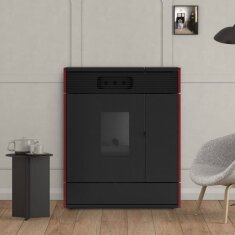 Pelletofen wassergef&uuml;hrt MCZ Aki Hydromatic 18 R M2 (Anschluss hinten) - Maestro+ - 18 kW