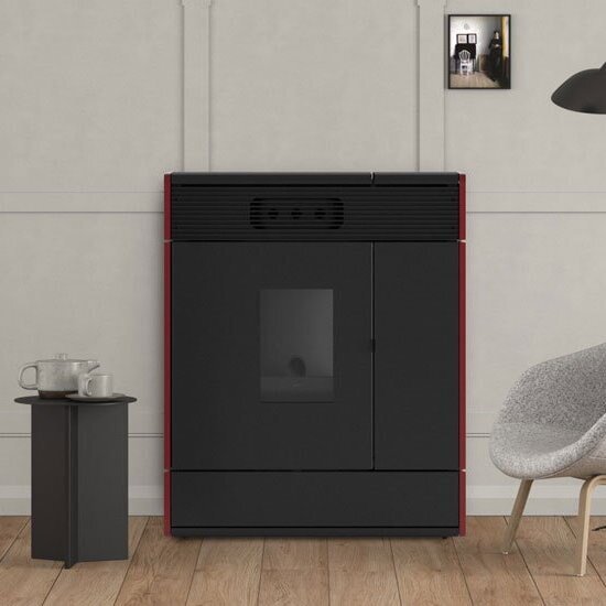 Pelletofen wassergeführt MCZ Aki Hydromatic 18 R M2 (Anschluss hinten) - Maestro+ - 18 kW