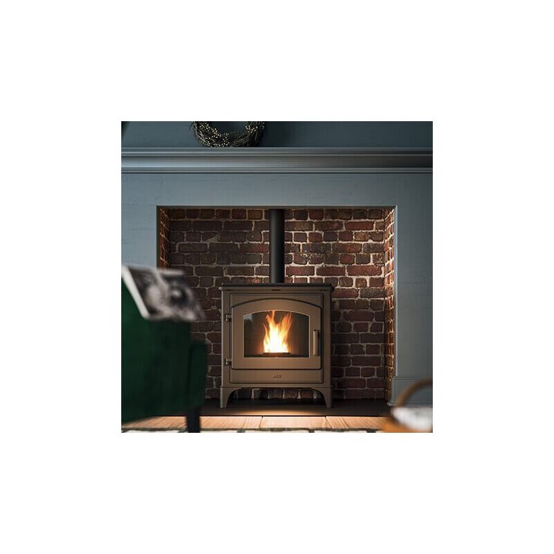 Pelletofen MCZ DECO Air 8 UP M1 (Anschluss oben) - Maestro+- Schwarz - 8 kW