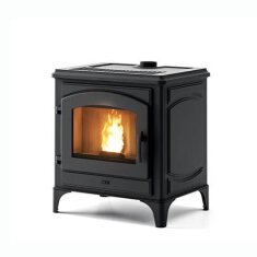 Pelletofen MCZ DECO Air 8 UP M1 (Anschluss oben) - Maestro+- Schwarz - 8 kW