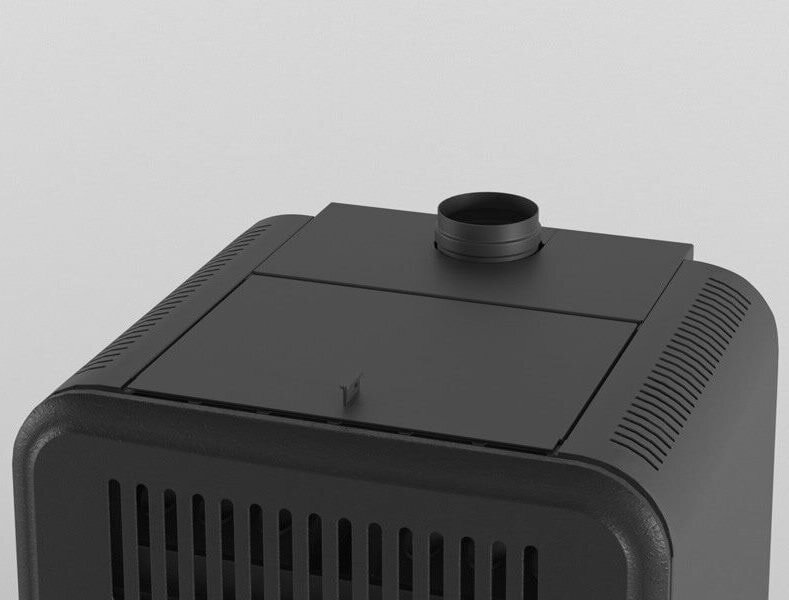 Pelletofen MCZ CUTE Air 8 UP M1 (Anschluss oben) - Maestro+ - Schwarz - 8 kW