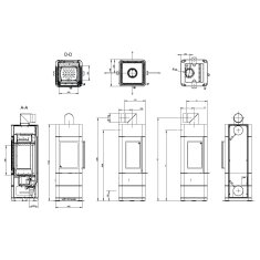 Kaminofen Austroflamm Ivy 2.0 - 5 kW