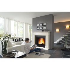 Kamineinsatz Camina N1 - 9 kW - Naturstein Stilkamin