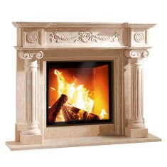 Kamineinsatz Camina N2 - 9 kW - Naturstein Stilkamin