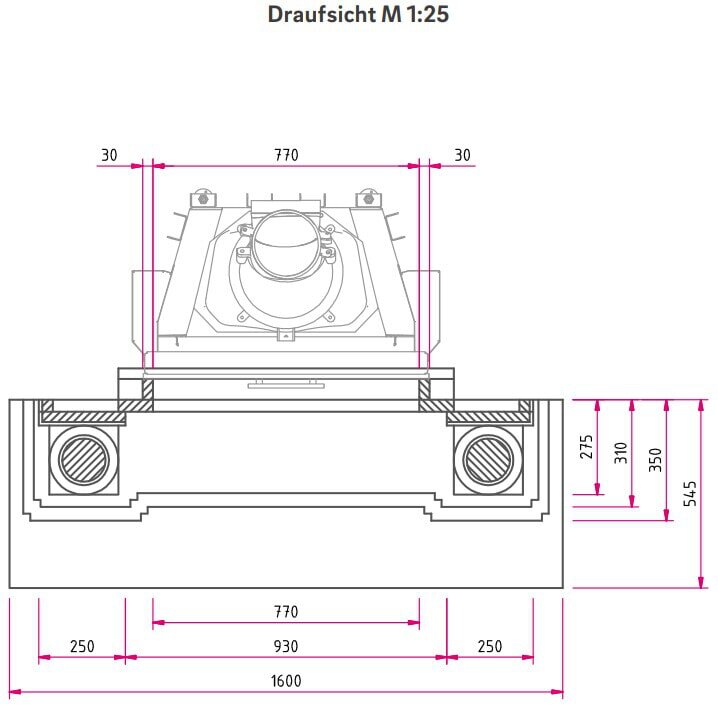 Kamineinsatz Camina N2 - 9 kW - Naturstein Stilkamin