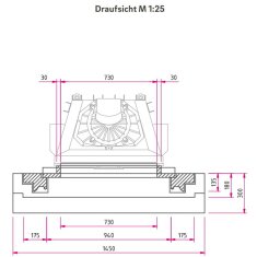 Kamineinsatz Camina N3 - 9 kW - Naturstein Stilkamin