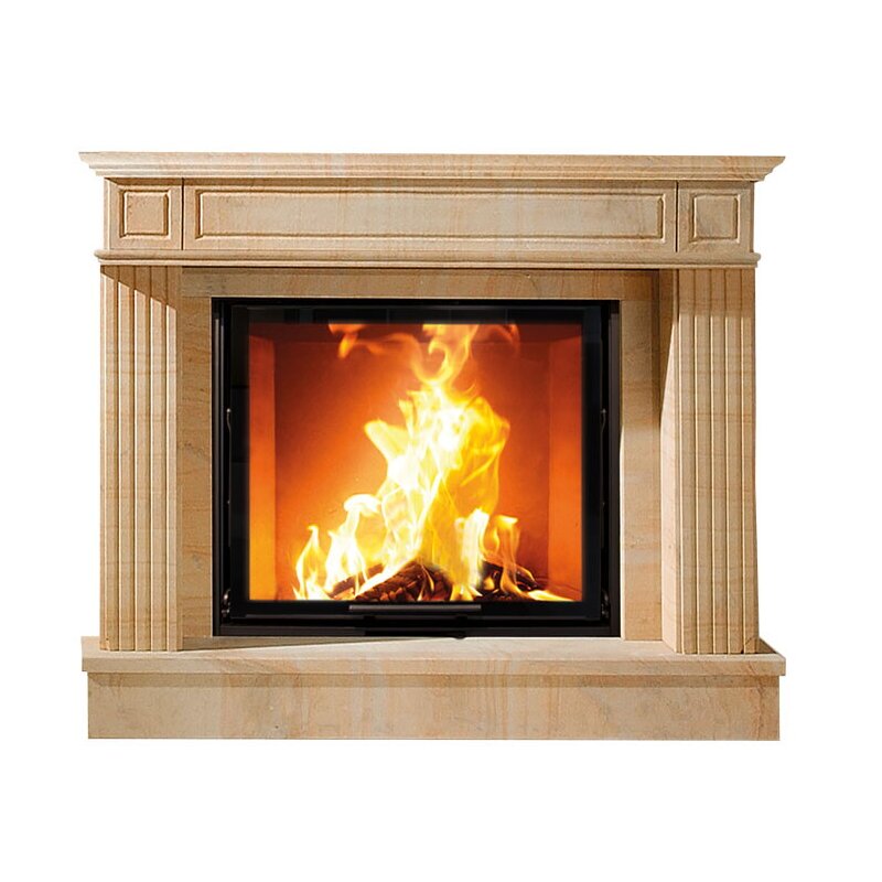 Kamineinsatz Camina N5 - 9 kW - Naturstein Stilkamin