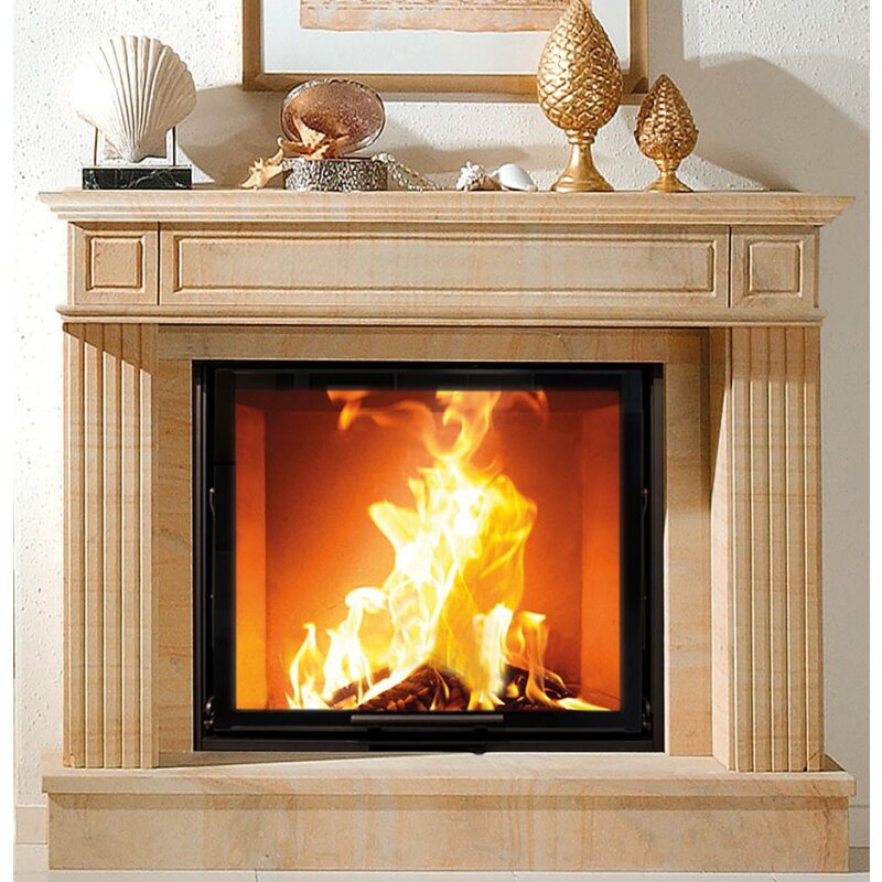 Kamineinsatz Camina N5 - 9 kW - Naturstein Stilkamin