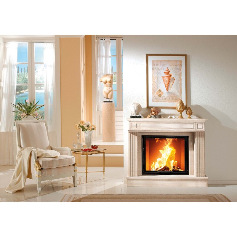 Kamineinsatz Camina N5 - 9 kW - Naturstein Stilkamin