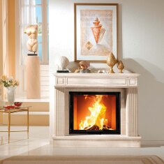 Kamineinsatz Camina N5 - 9 kW - Naturstein Stilkamin