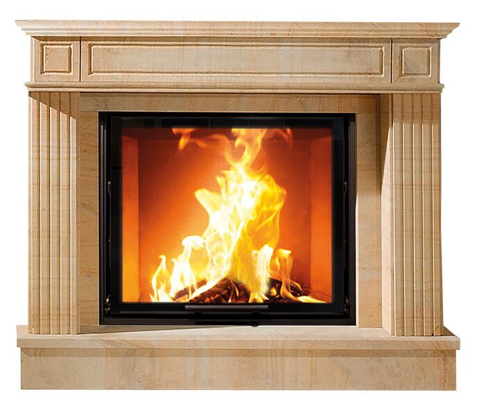 Kamineinsatz Camina N5 - 9 kW - Naturstein Stilkamin