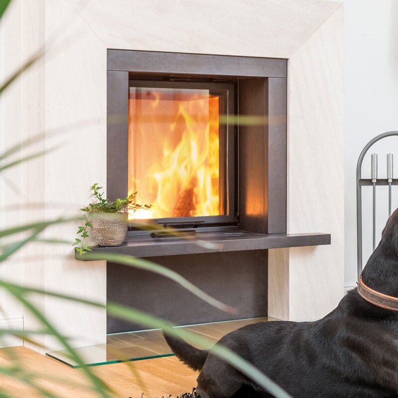 Kamineinsatz Camina N9 - 7 kW - Naturstein Stilkamin