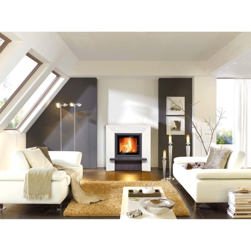 Kamineinsatz Camina N9 - 7 kW - Naturstein Stilkamin