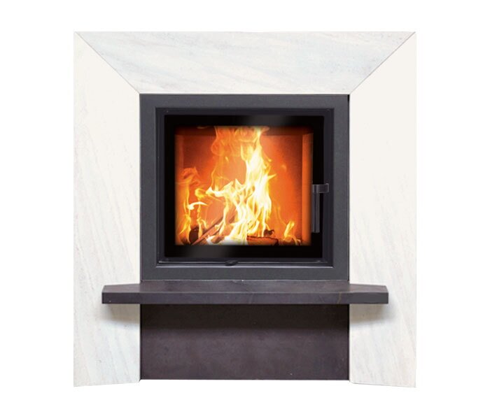 Kamineinsatz Camina N9 - 7 kW - Naturstein Stilkamin