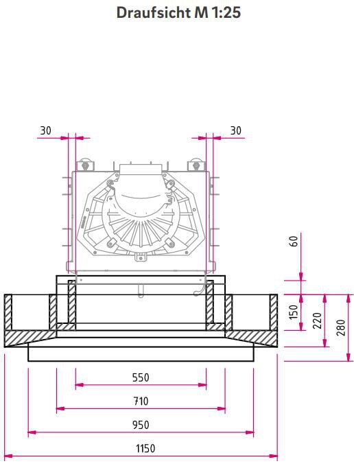 Kamineinsatz Camina N9 - 7 kW - Naturstein Stilkamin