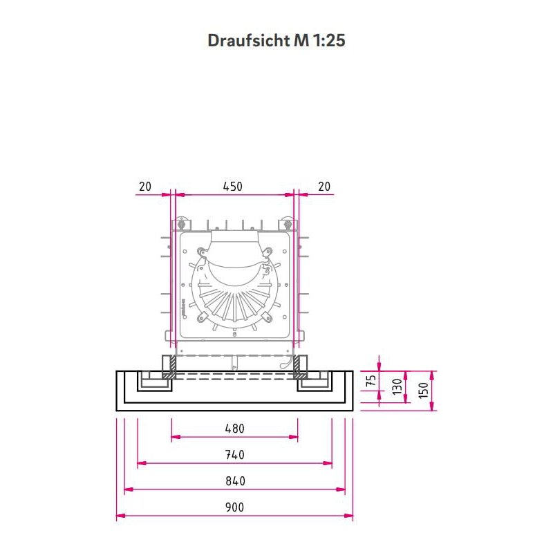 Kamineinsatz Camina N10 - 7 kW - Naturstein Stilkamin