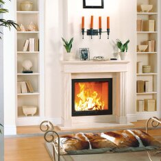 Kamineinsatz Camina N12 - 9 kW - Naturstein Stilkamin