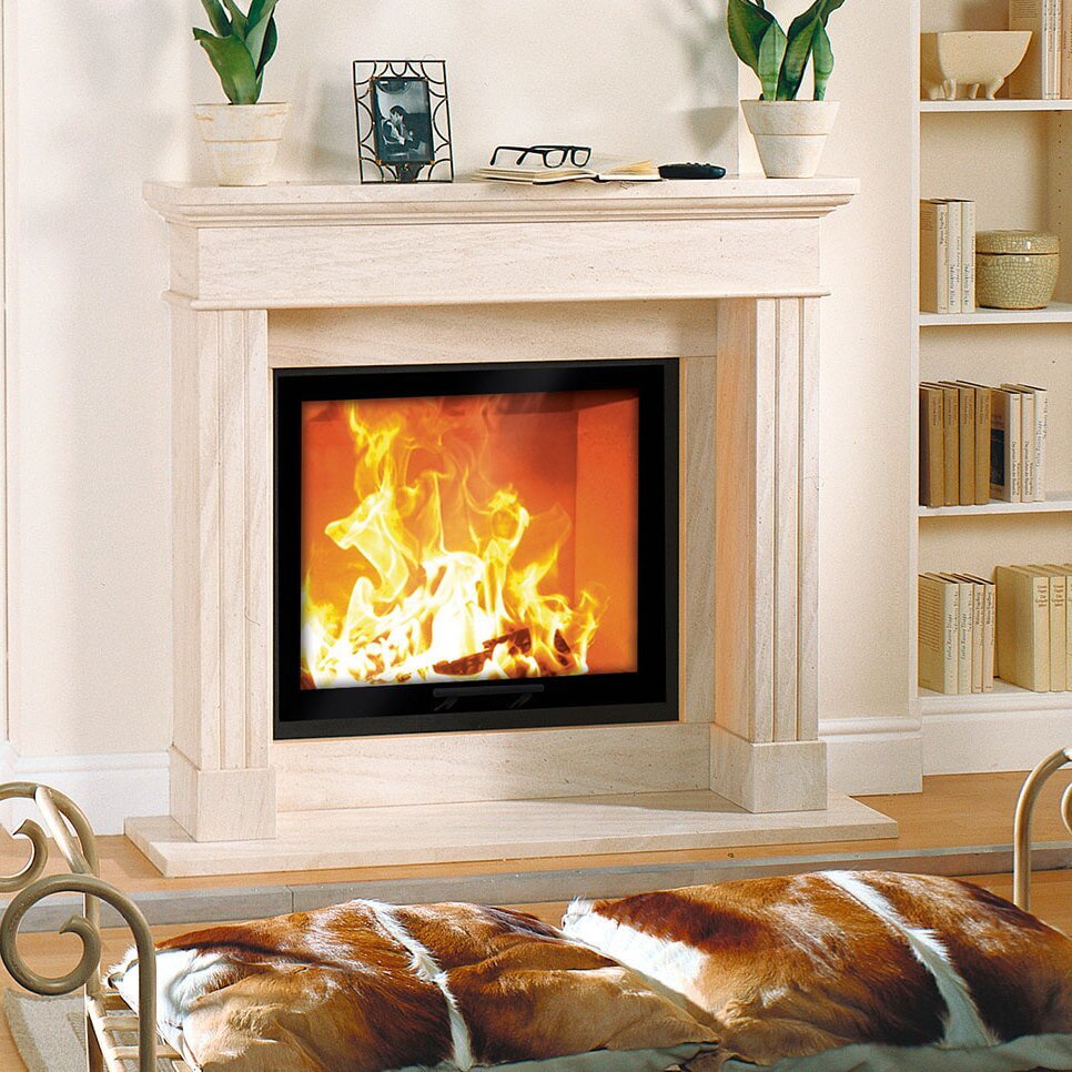 Kamineinsatz Camina N12 - 9 kW - Naturstein Stilkamin