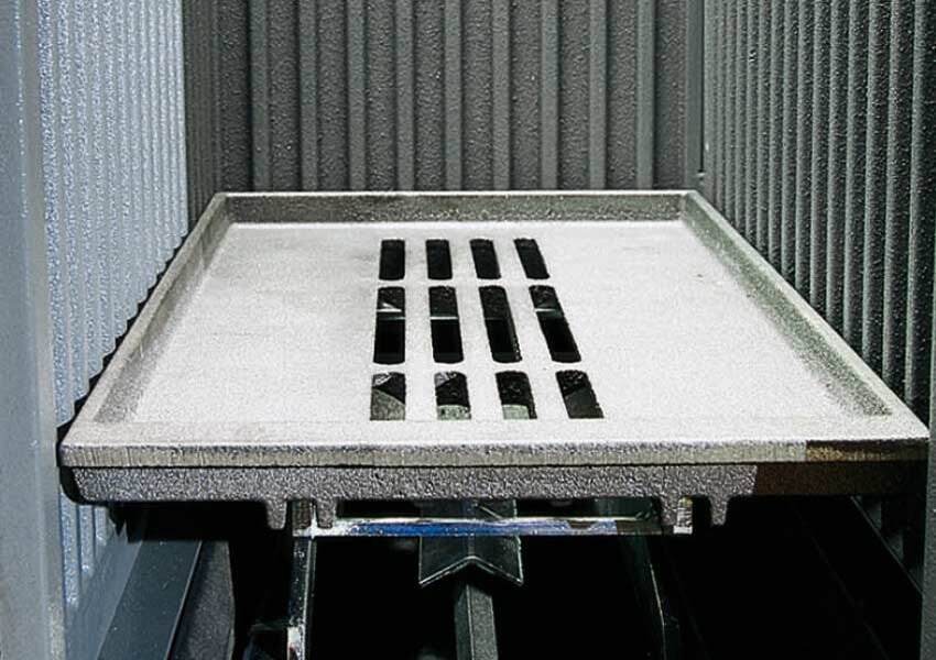 La Nordica - Höhenverstellbarer Brennraumrost -  Grillkit für Rosetta BII/Rosetta Sinistra BII/Rosetta Sinistra BII Steel