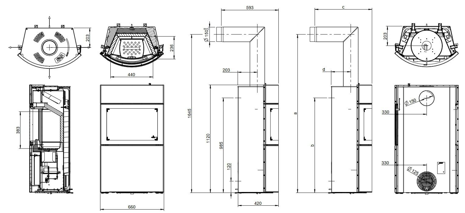 Kaminofen Austroflamm Fynn Xtra 2.0 (Wärmespeicherung) - 6 kW