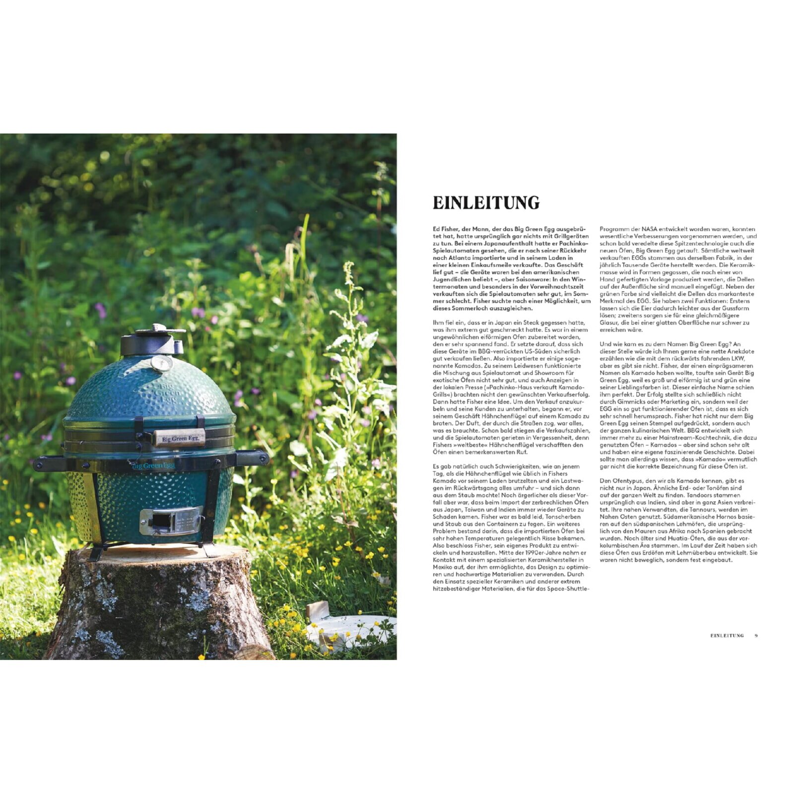 Big Green Egg - Big Green Egg Kochbuch, deutsch, 208 Seiten - James Whetlor